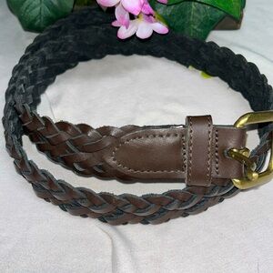 Donna Katz's Split Braided Leather Belt unleash your bohemian style